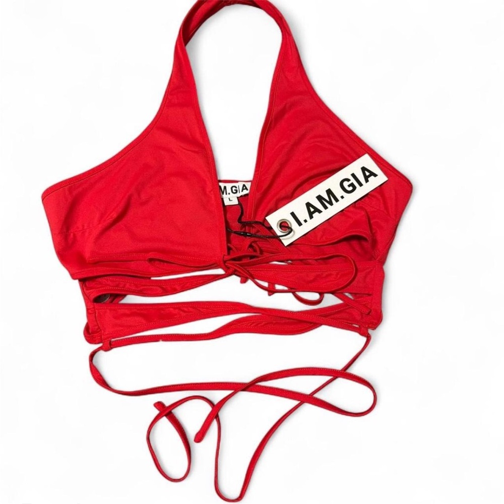 I.AM.GIA Elara halter top